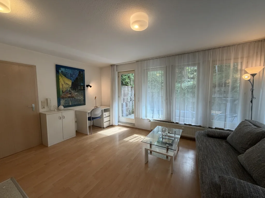 Komplett Möbliertes 2-Zimmer-Appartement in Stetten