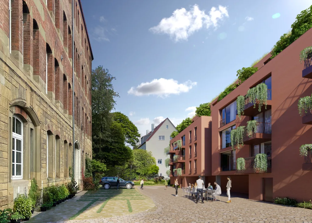 MARIE-LUISE | 3-Zi.-Neubauwohnung mit Gäste-WC und Loggia, 1. OG
